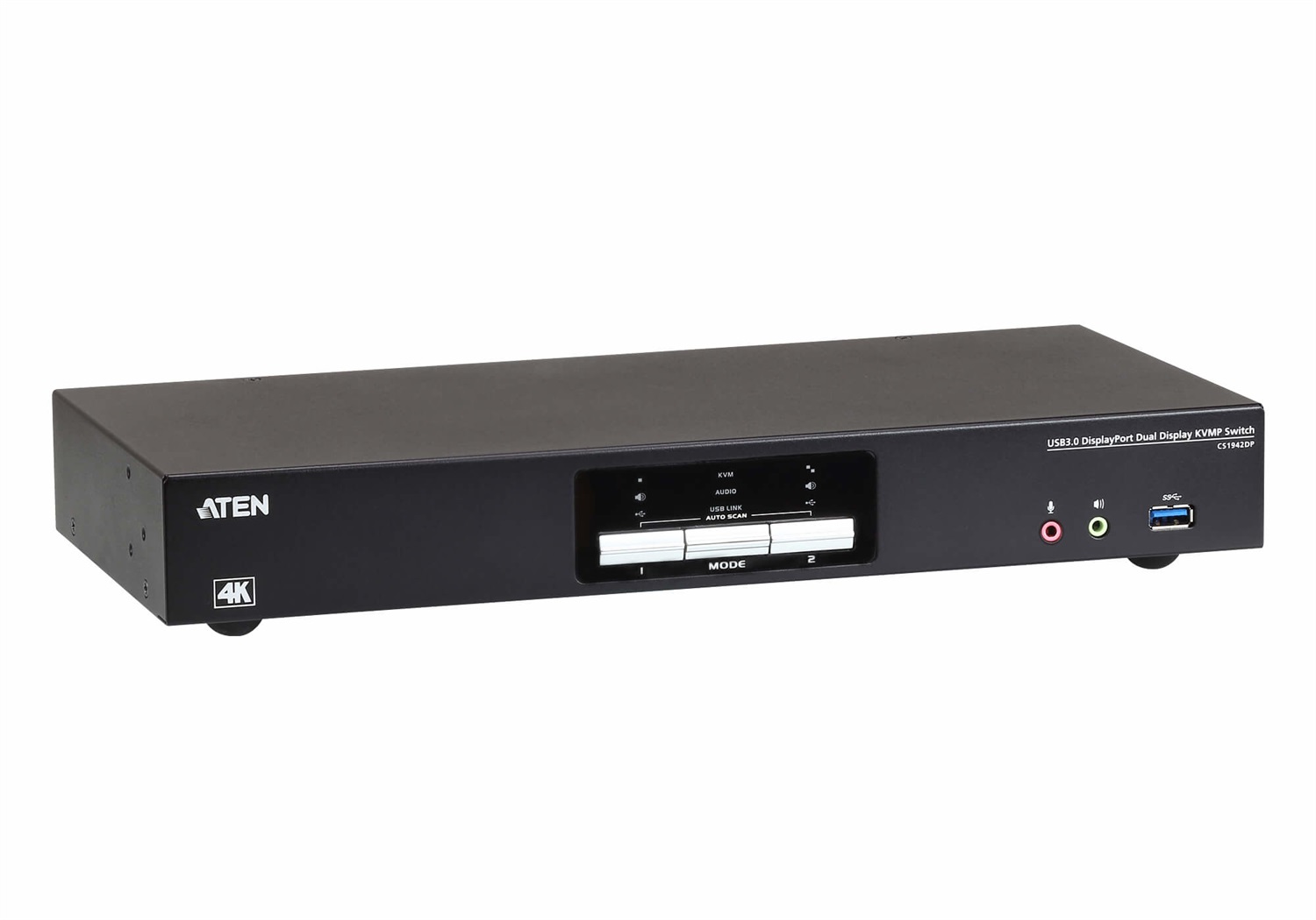 ATEN CS1942DP Switch KVMP Doppio Schermo USB 3.0 4K DisplayPort 2 Porte