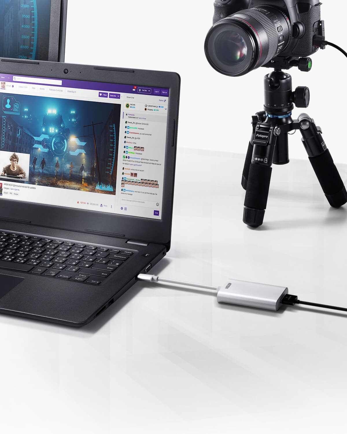 ATEN CAMLIVE UC3020-AT: Acquisizione Video UVC HDMI a USB-C, 1080P@60fps, Supporto Live Streaming
