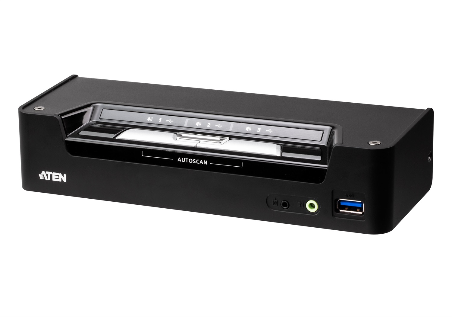 ATEN Switch KVMP™ USB-C DisplayPort ibrido a 3 porte - 4K Ultra HD, Risoluzione 4096 x 2160, USB