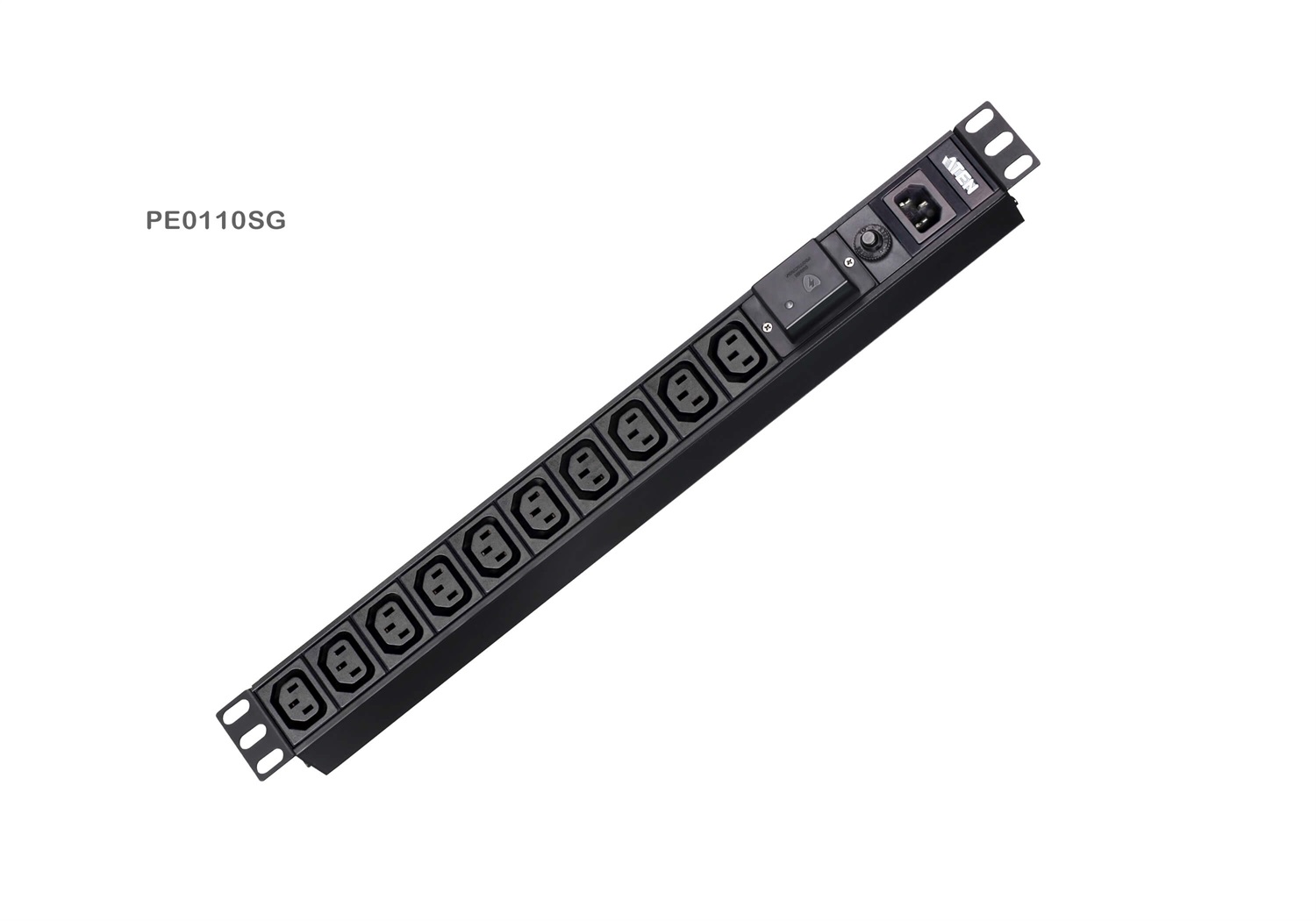 ATEN PDU PE0110SG - Unità di Distribuzione Elettrica 1U con Protezione da Sovratensione