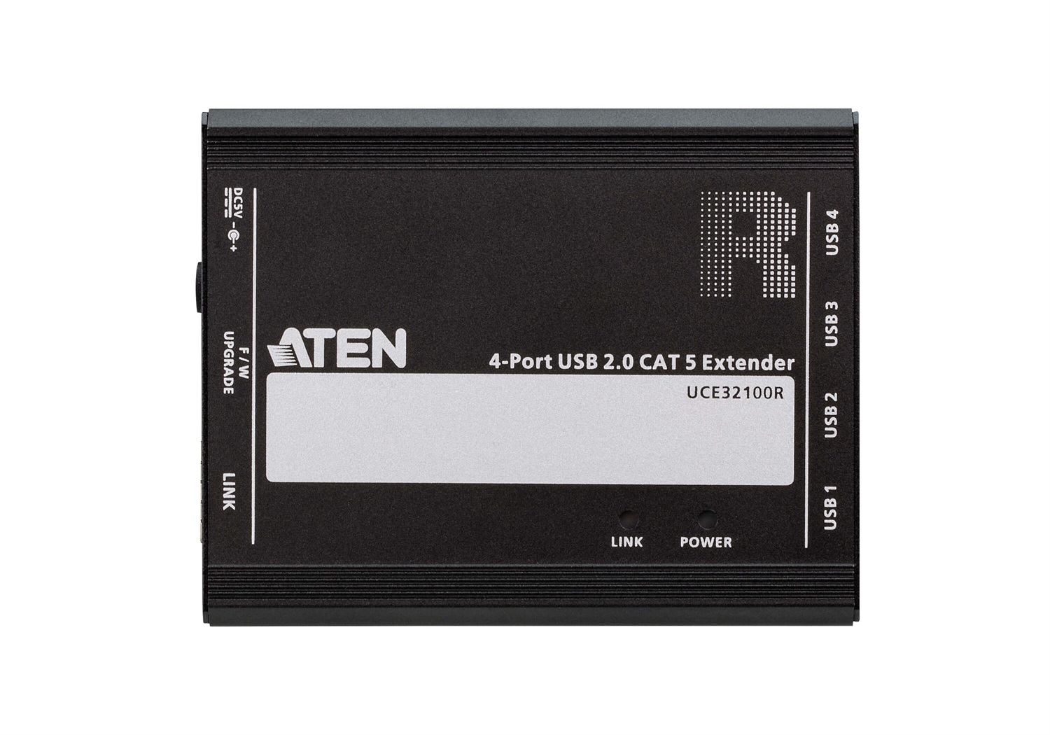 ATEN Extender USB 2.0 CAT 5 a 4 porte - Trasmettitore e ricevitore, Cablato, Distanza massima 100 m
