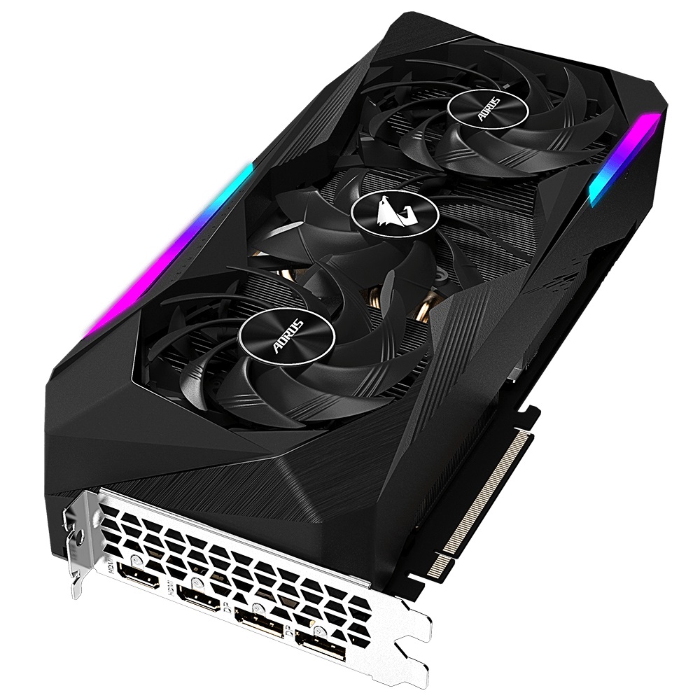 GIGABYTE AORUS Radeon RX 6900 XT MASTER 16GB GDDR6 Scheda Video con Raffreddamento MAX e Display LCD