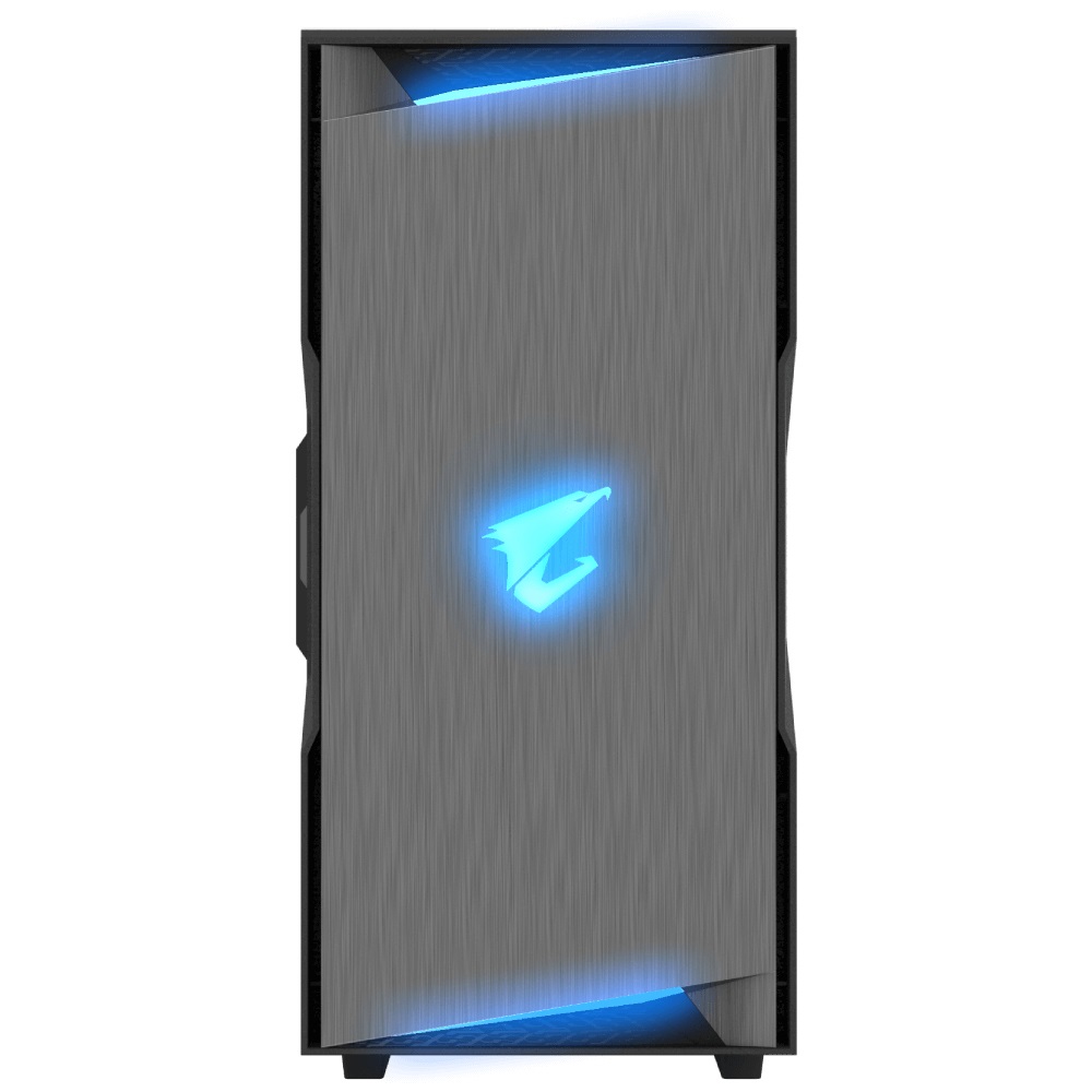 Gigabyte AORUS C300 GLASS Midi-Tower Nero con Pannello in Vetro Temperato, 2 Ventole Pre-Installate, HDMI e USB 3.1 Gen2 Type-C, RGB Fusion 2.0