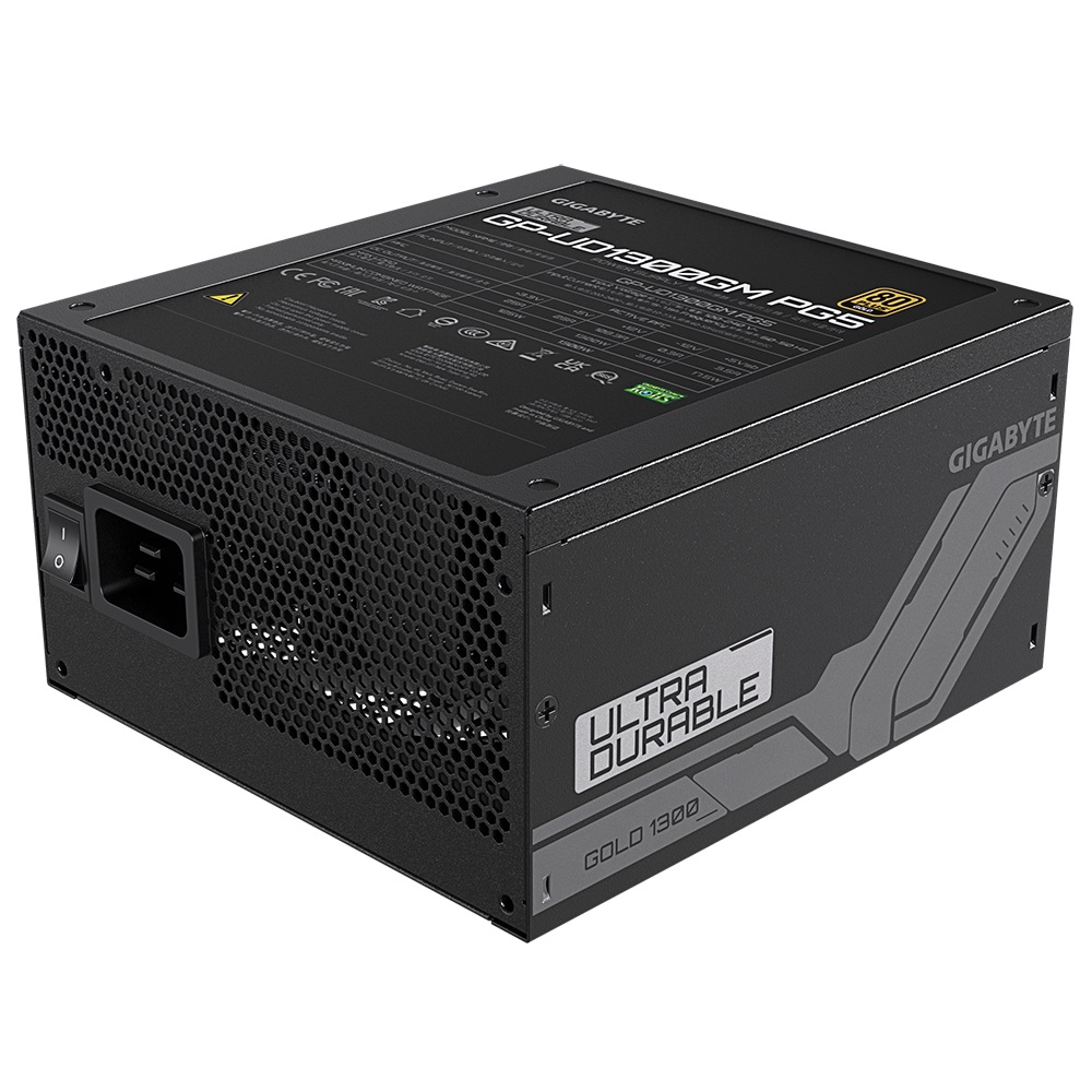 GIGABYTE UD1300GM PG5 Alimentatore 1300W 80 Plus Gold Modulare 20 4 pin ATX Nero