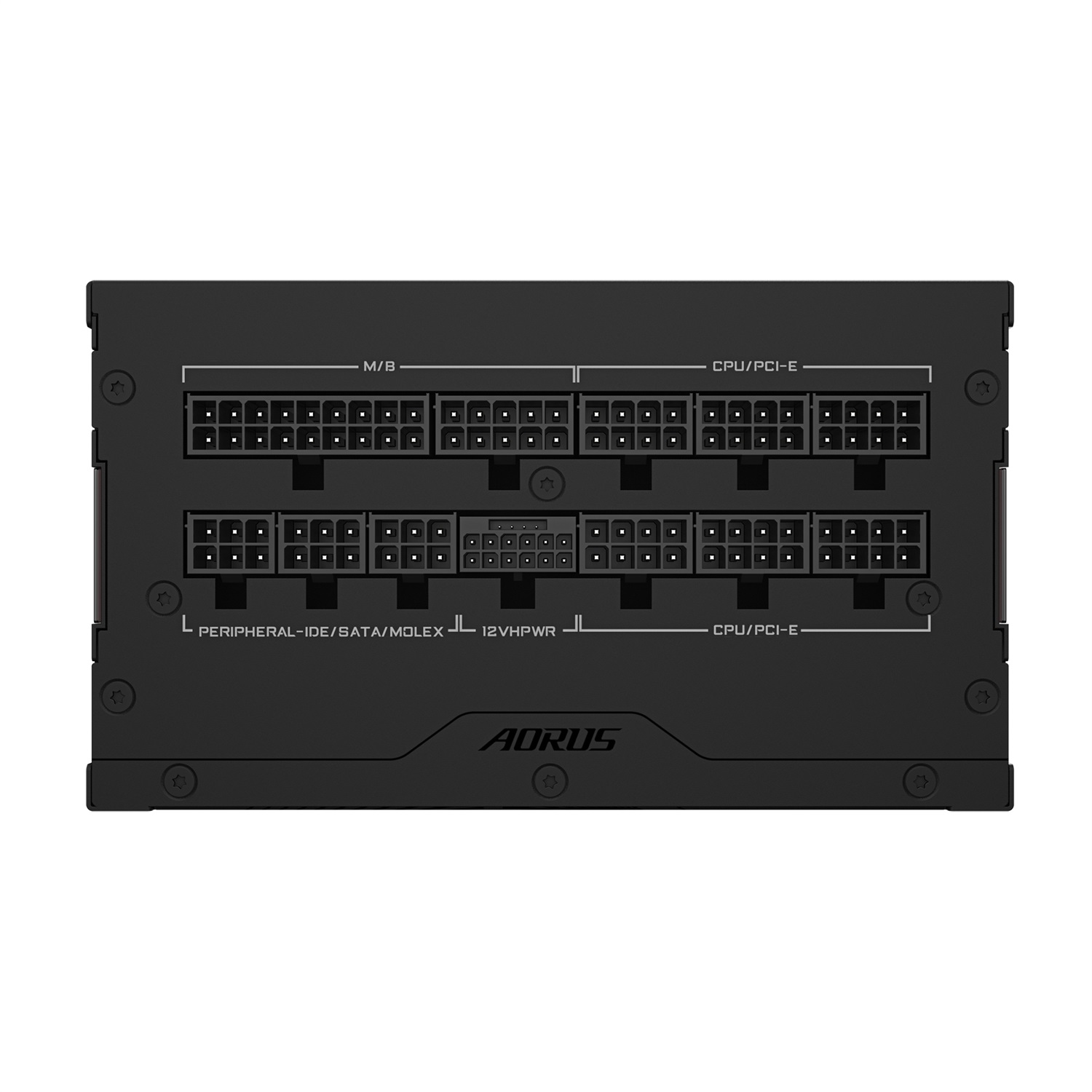 GIGABYTE AORUS ELITE P1000W ICE Alimentatore - 1000W, PCIe 5.0, 80 PLUS Platinum, Design Completamente Modulare, Ventola da 120 mm, Compatibile con ATX 3.0 e ATX 3.1, Spina EU
