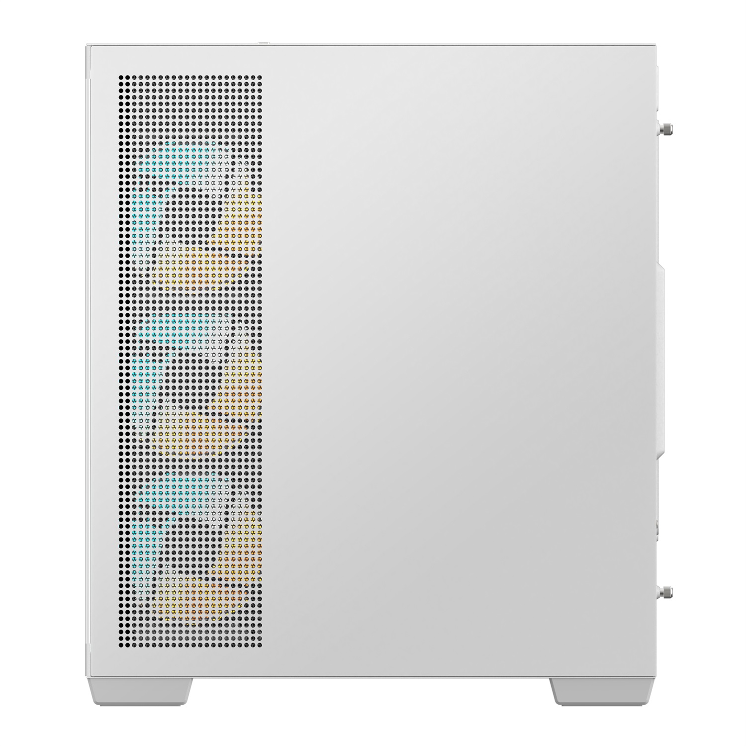 GIGABYTE C500 PANORAMIC STEALTH Midi Tower ATX Bianco con Vetro Temperato 4mm e Vista Panoramica 270°