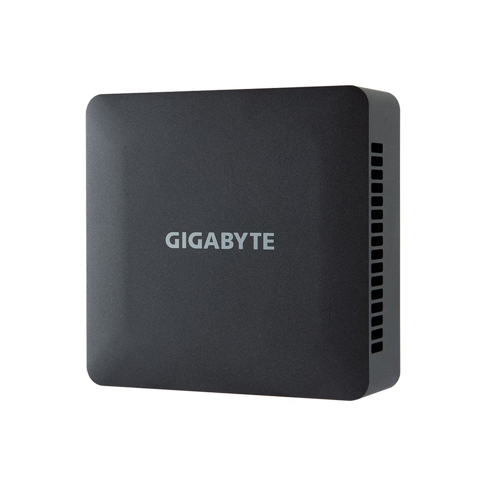 GIGABYTE BRIX Mini PC Barebone Nero con Intel Core i3-1315U, 1x DDR4 SO-DIMM, M.2-2280, SATA, Wireless AX e Bluetooth 5.2