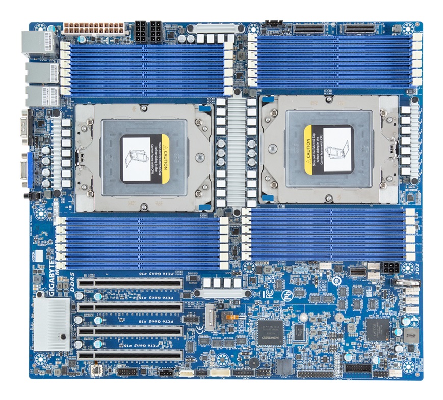 GIGABYTE MZ73-LM0 Scheda Madre E-ATX Dual Socket SP5 per AMD EPYC