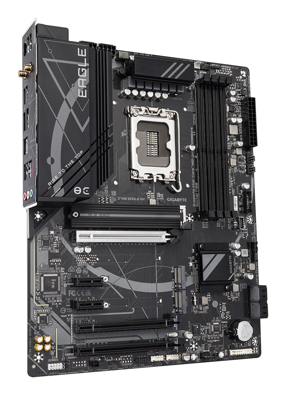 GIGABYTE Z790 EAGLE AX Scheda Madre ATX LGA 1700 con Supporto DDR5 fino a 7600MHz, Wi-Fi 6E e 2.5GbE LAN