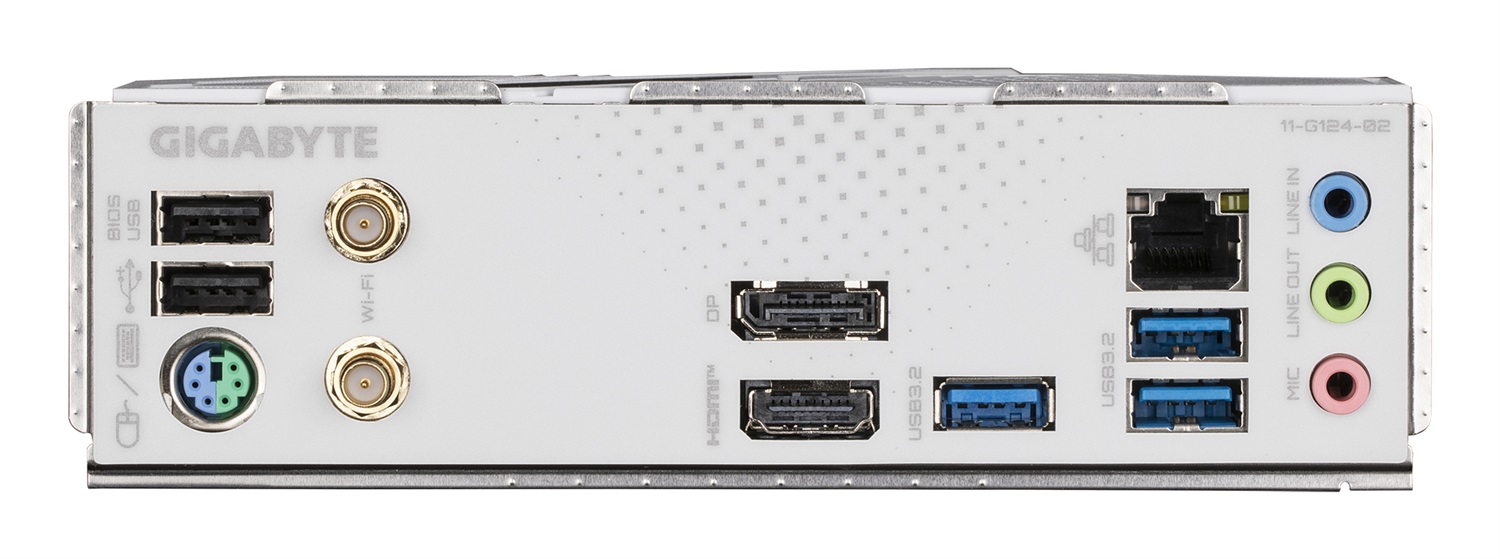 GIGABYTE B760M GAMING PLUS WIFI DDR4 Scheda madre - LGA 1700, Supporta CPU Intel Core di 14a generazione, VRM a 4 1 1 fasi, fino a 5333 MHz DDR4 (OC), 2x PCIe 4.0 M.2, Wi-Fi 6, LAN 1 GbE, USB 3.2 Gen 1