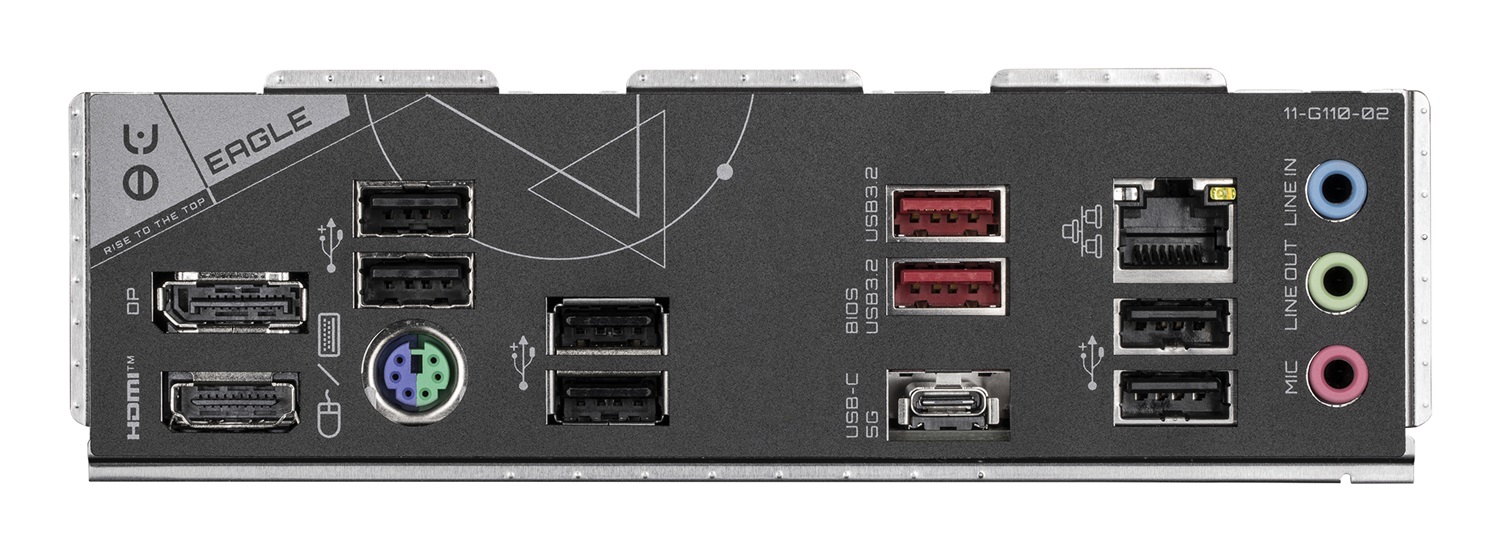 GIGABYTE B650 EAGLE Scheda Madre ATX Socket AM5 - Supporta CPU AMD Ryzen 7000/8000/9000, VRM Digitale 12 2 2 fasi, Fino a 7600 MHz DDR5 (OC), 1x PCIe 5.0 2x PCIe 4.0 M.2, LAN GbE, USB 3.2 Gen 2