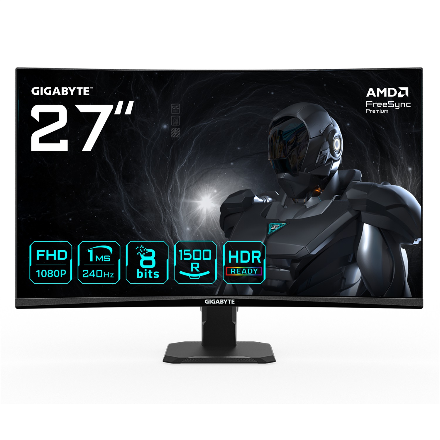 GIGABYTE GS27FC2 Monitor Gaming Curvo 27