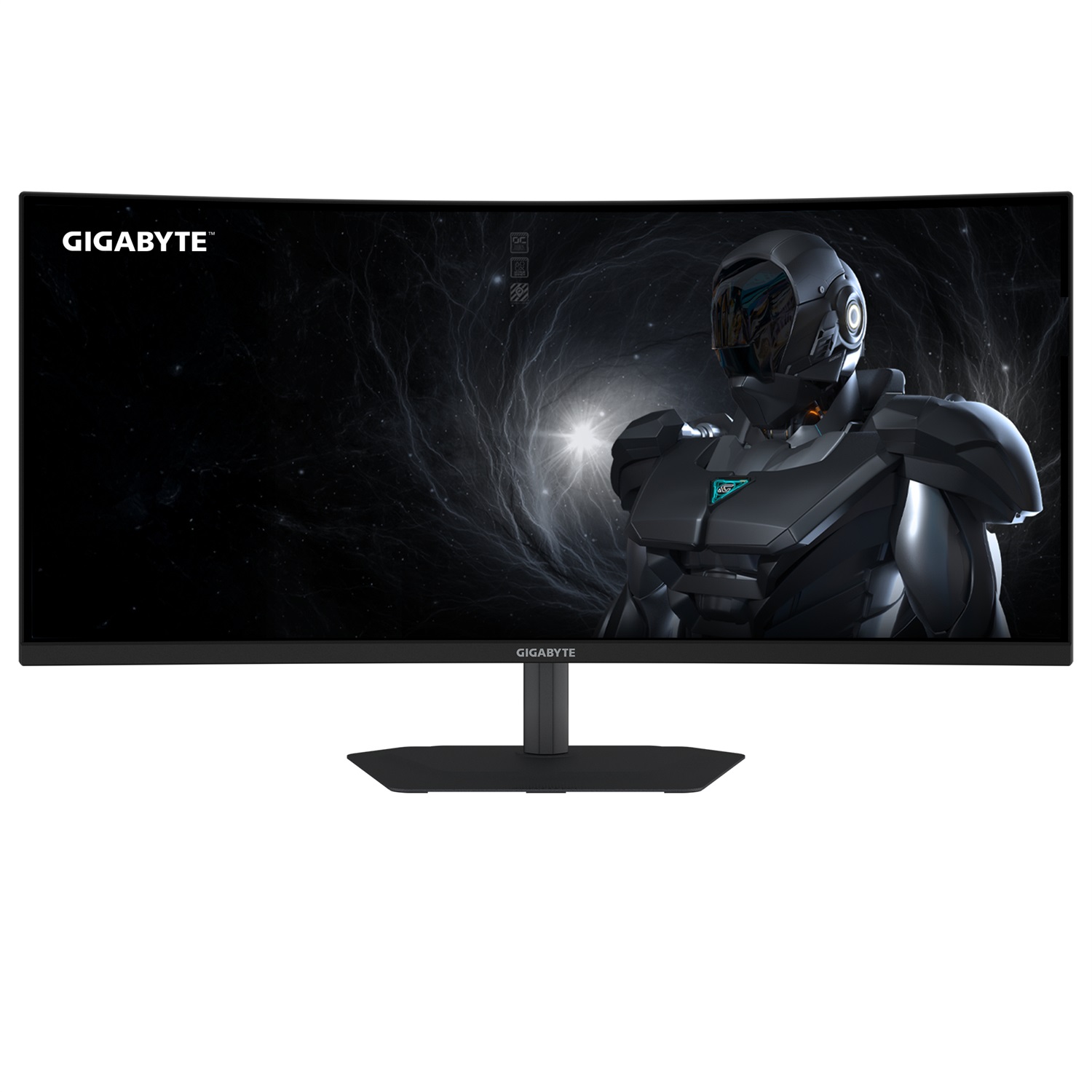 GIGABYTE G34WQC2 Monitor Gaming Curvo 34” WQHD - 3440 x 1440, 1500R, 200Hz, 1ms, 450 cd/m², AMD FreeSync Premium, DisplayHDR 400, HDMI 2.0, DisplayPort 1.4