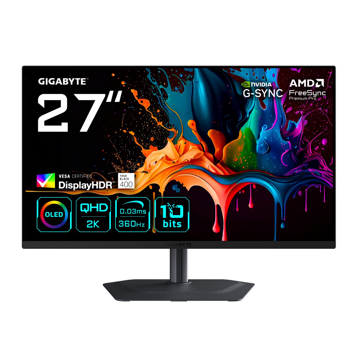GIGABYTE MO27Q3 Monitor Gaming OLED 27