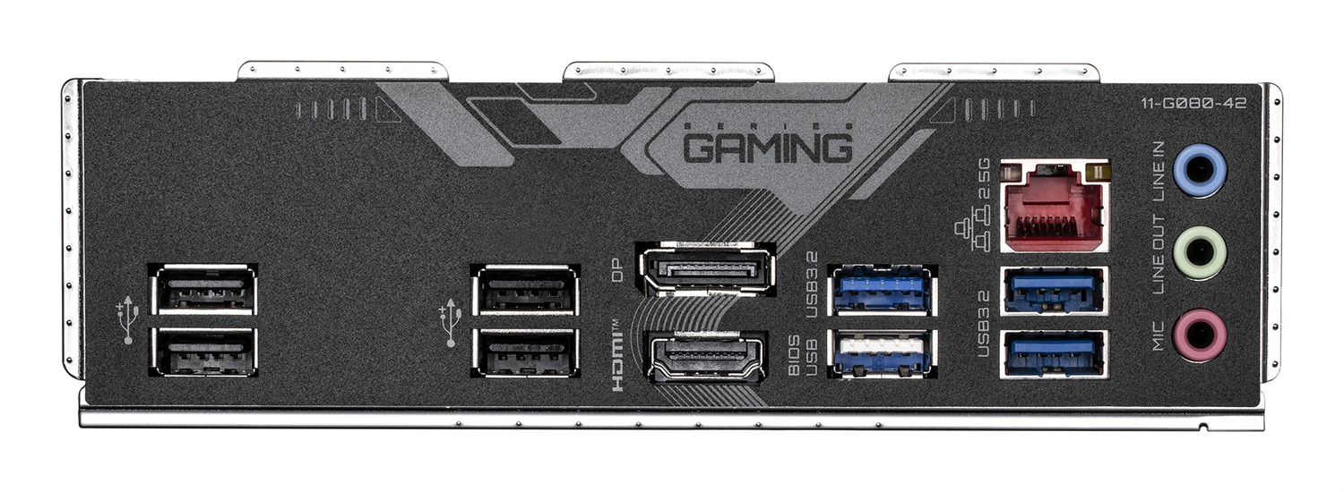 GIGABYTE B760M GAMING X - Scheda Madre DDR4 GEN5 con supporto per Intel Core 14a gen, VRM 8 1 1, fino a 3200 MHz, 2 x M.2 PCIe 4.0, LAN 2.5 GbE e USB 3.2 Gen 1