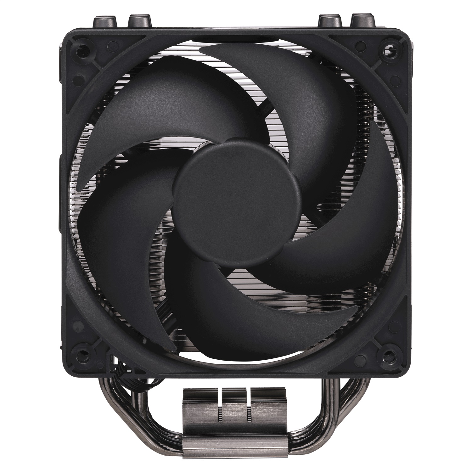 Cooler Master Hyper 212 Black Edition - Dissipatore CPU 12 cm Nero, Silenzioso ed Elegante con 4 Tubi di Calore e Ventola FP120 Silencio