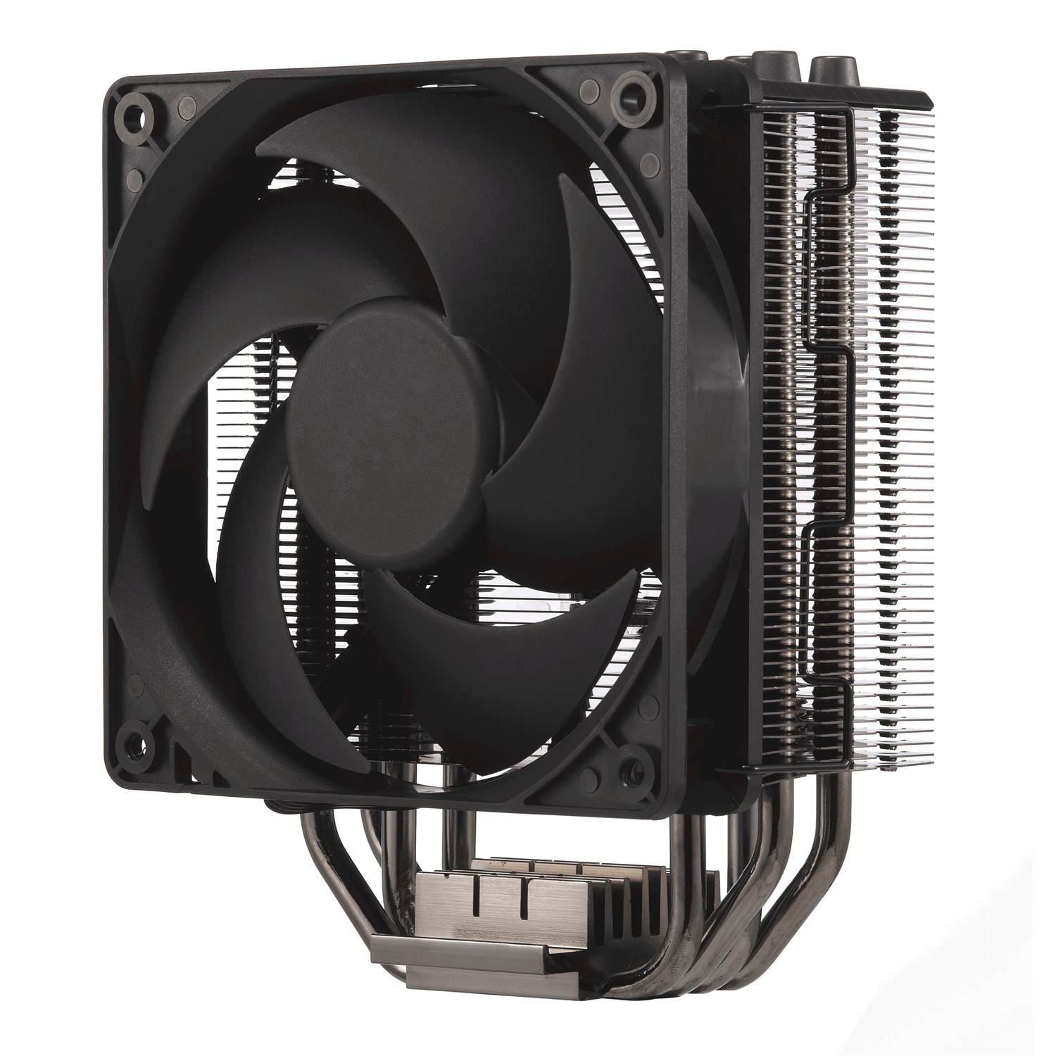 Cooler Master Hyper 212 Black Edition - Dissipatore CPU 12 cm Nero, Silenzioso ed Elegante con 4 Tubi di Calore e Ventola FP120 Silencio