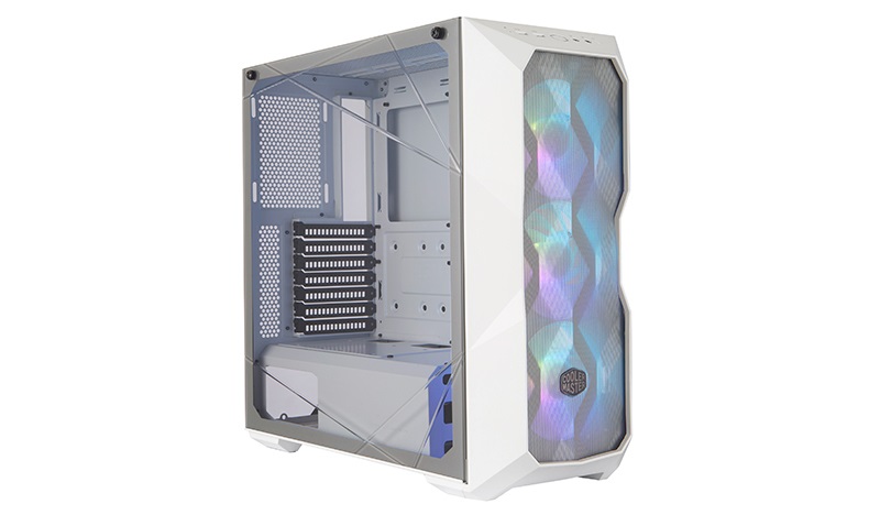 Cooler Master MasterBox TD500 Mesh Midi Tower Bianco con 3 Ventole ARGB e Vetro Temperato