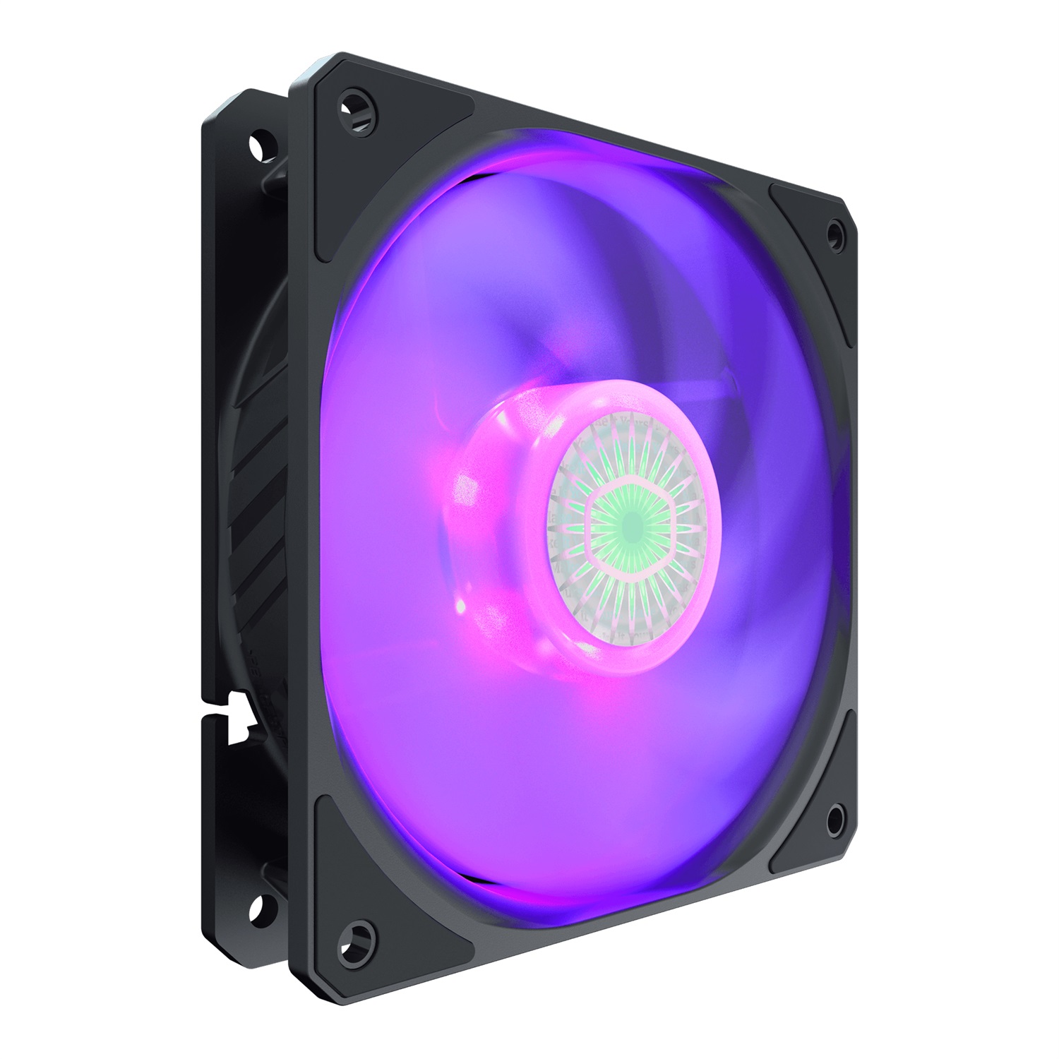 Cooler Master SickleFlow 120 V2 RGB Ventilatore 120mm con Illuminazione RGB, Compatibile con Scheda Madre, Flusso d'Aria 62 CFM, Pressione Statica 2,5 mm H2O, Livello di Rumore da 8 a 27 dB