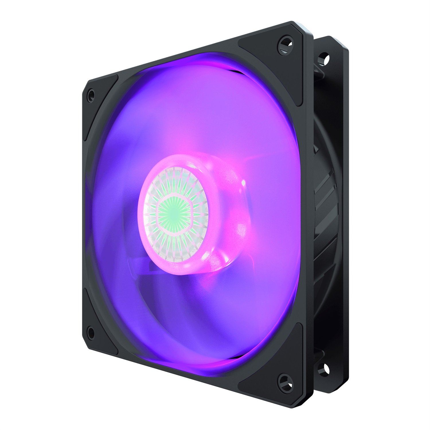 Cooler Master SickleFlow 120 V2 RGB Ventilatore 120mm con Illuminazione RGB, Compatibile con Scheda Madre, Flusso d'Aria 62 CFM, Pressione Statica 2,5 mm H2O, Livello di Rumore da 8 a 27 dB