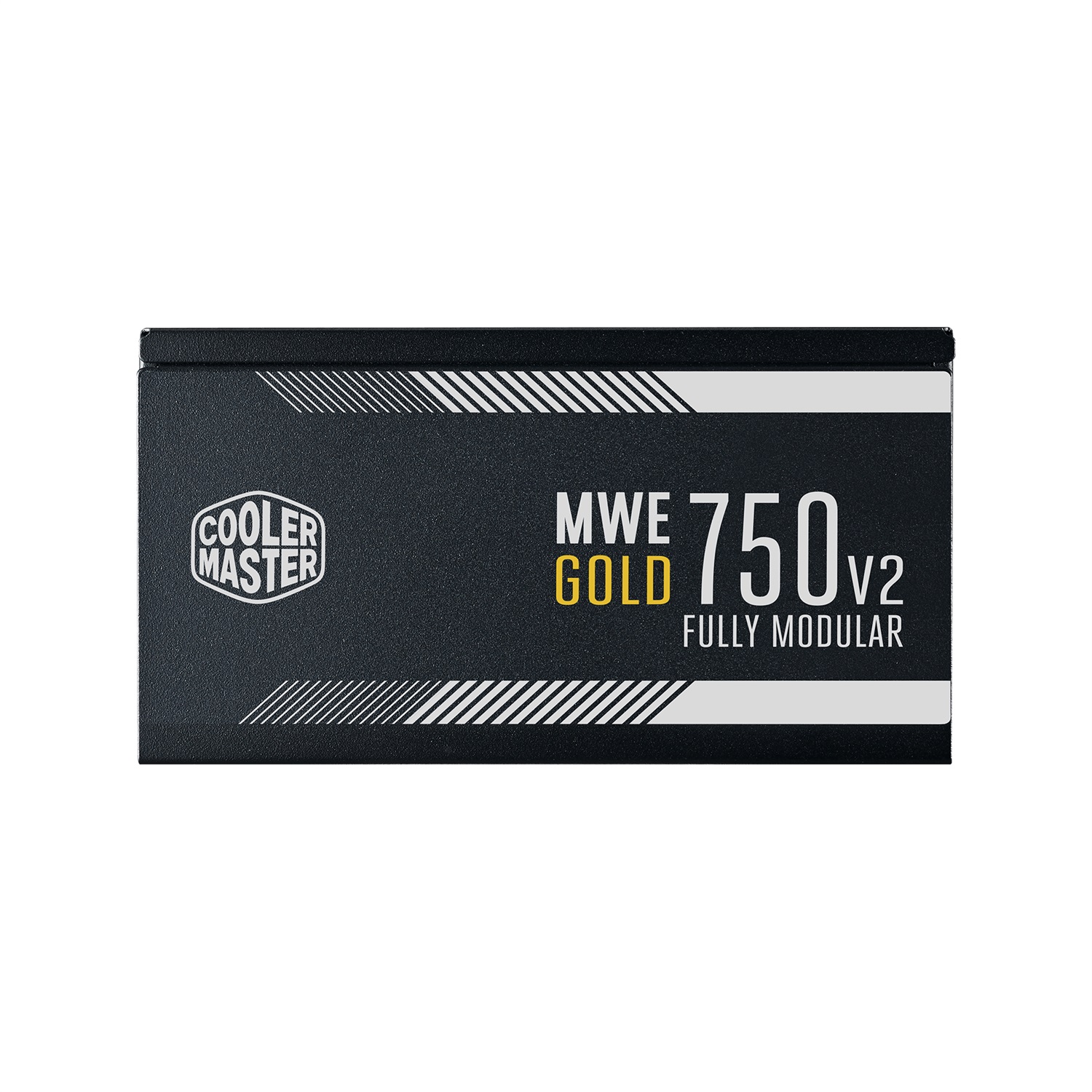 Cooler Master MWE Gold 750 - V2 Alimentatore Completamente Modulare 750W 80 PLUS Gold con Ventola HDB da 120mm e Cavi Piatti Neri