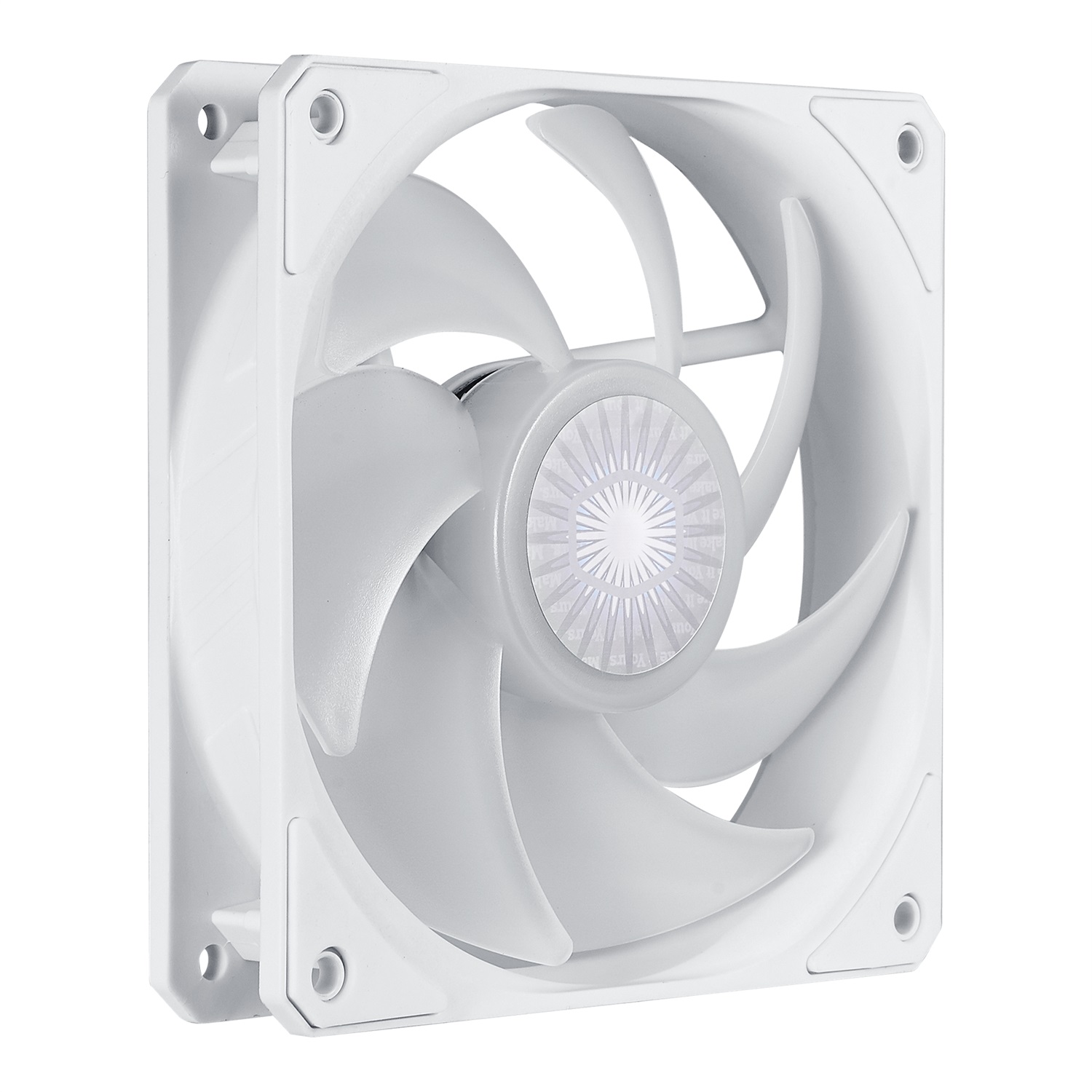 Cooler Master SickleFlow 120 ARGB White Edition - Kit 3 Ventole 120mm PWM, Controller Incluso, Compatibile con Schede Madri ARGB