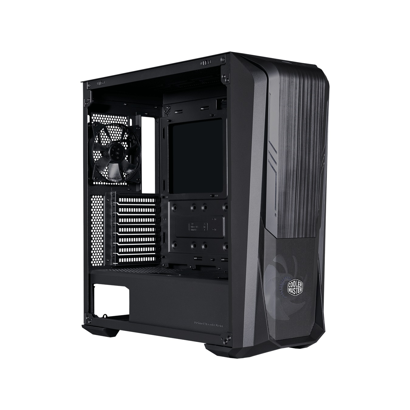 Cooler Master MasterBox 500 Midi Tower Nero - Case PC con Vetro Temperato, ARGB 120mm, Supporto per Schede Madri ATX e Ventola Posteriore 120mm