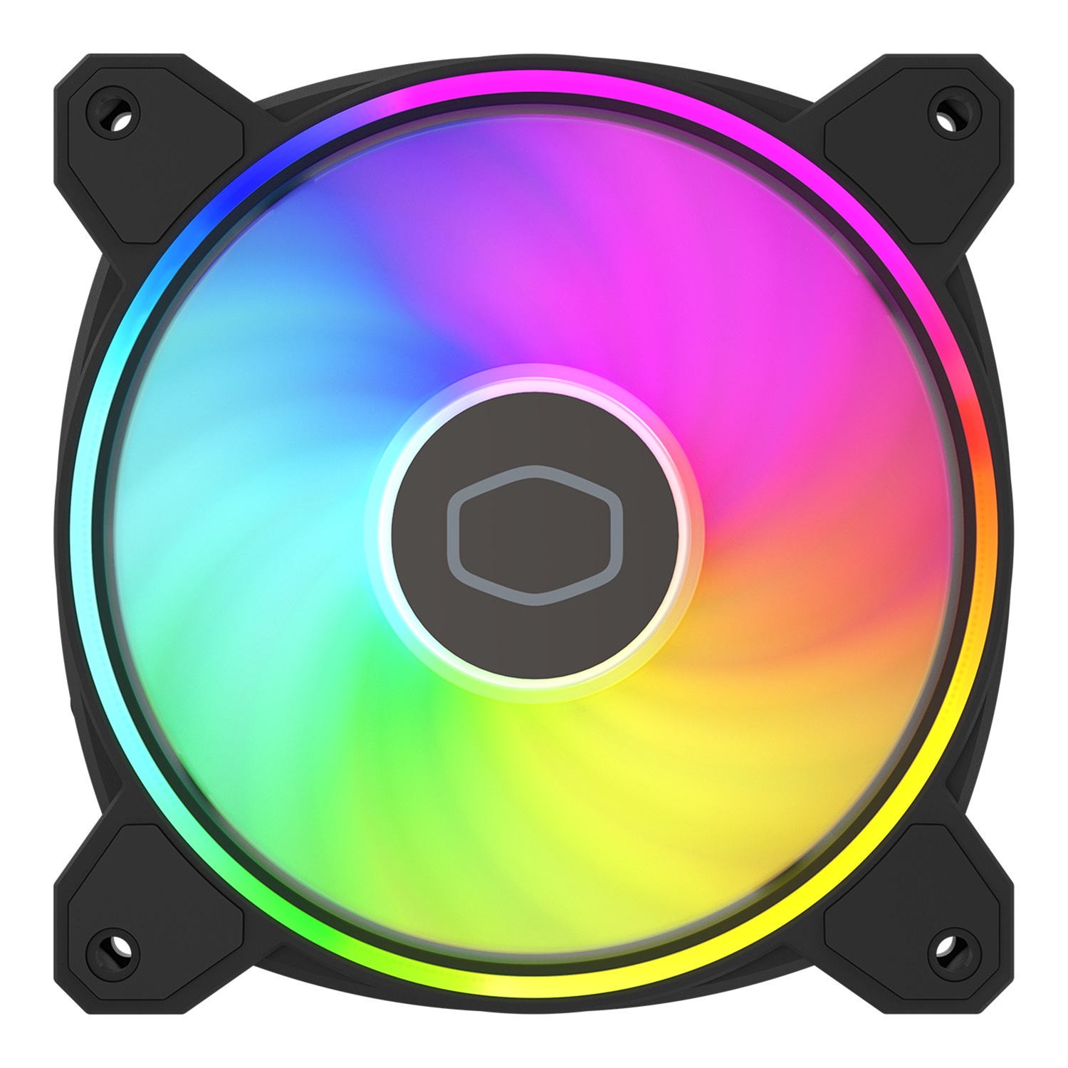 Cooler Master MasterFan MF120 HALO² Ventilatore 12 cm ARGB - 2050 Giri/min, Flusso d'aria 51,88 pdc/min, Cuscinetto fucile