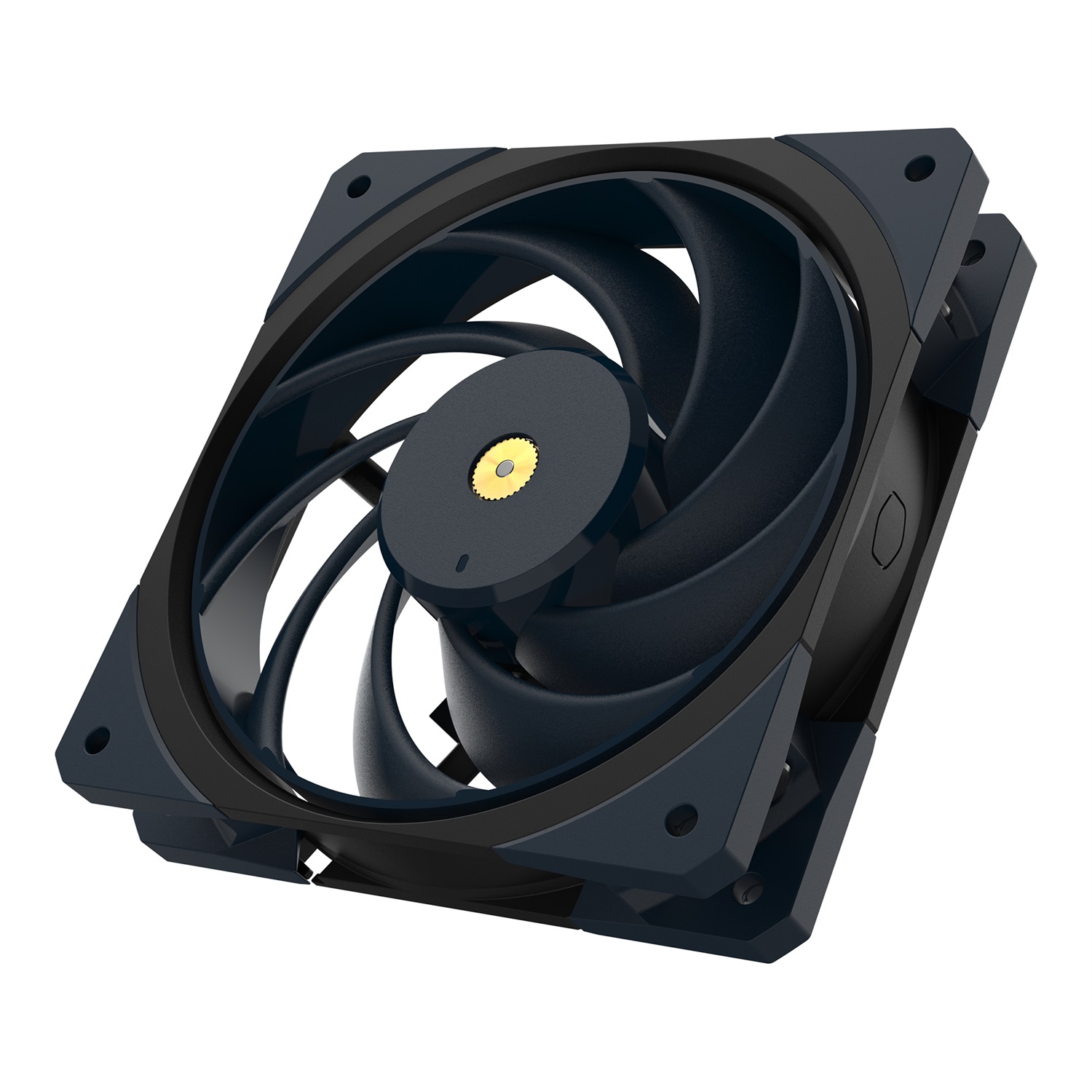 Cooler Master Mobius 120 OC Ventola 12 cm PWM - Design lama ad anello, Ammortizzatori antivibranti, Cuscinetti a sfera, Mozzo in metallo, Flusso d'aria 88,1 CFM