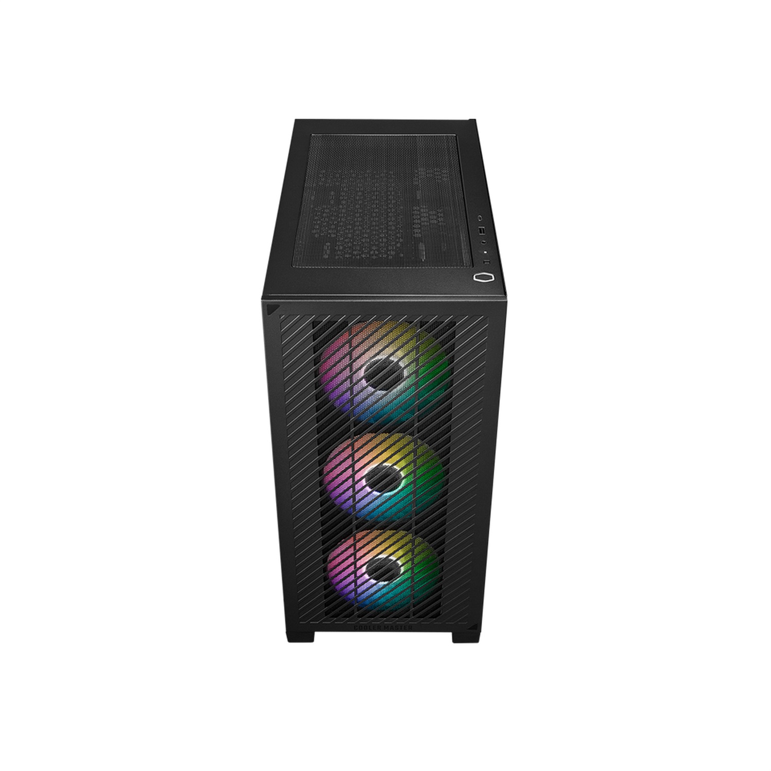 Cooler Master Elite 301 Mini Tower Nero - Micro-ATX/ITX, 3 Ventole ARGB 120mm, Supporto Radiatore Fino a 280mm, USB 3.2 Gen1 Type-C