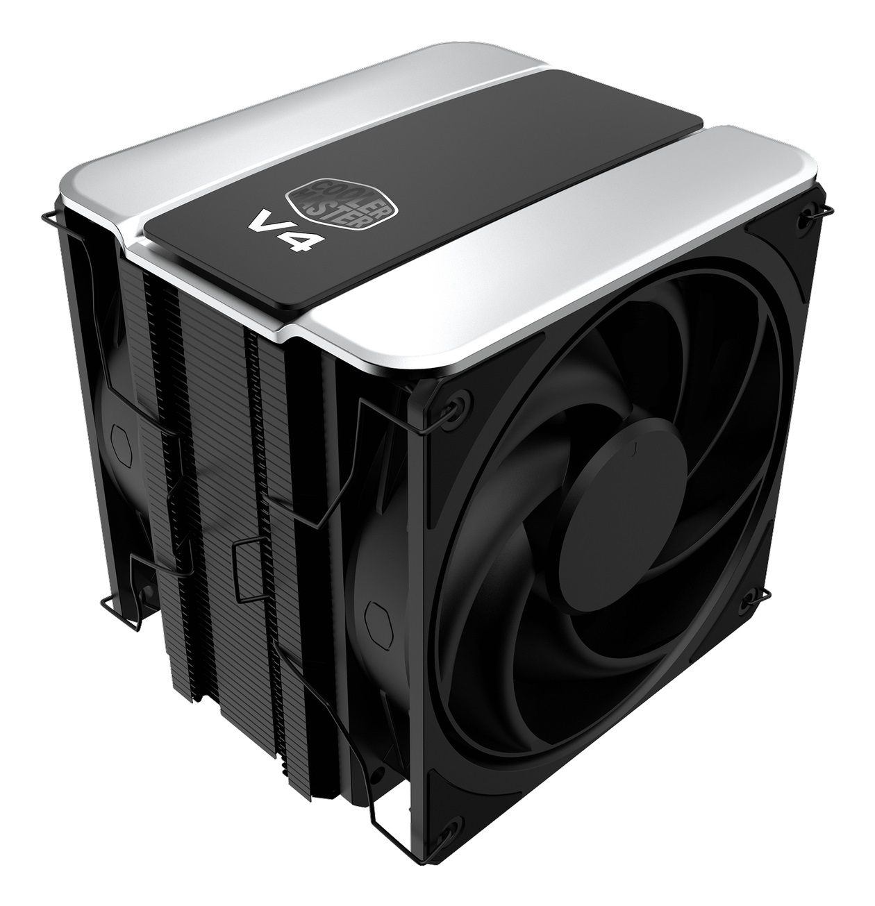 Cooler Master V4 Alpha 3DHP Nero - Raffreddatore d'aria per CPU con alta efficienza e compatibilità Intel e AMD