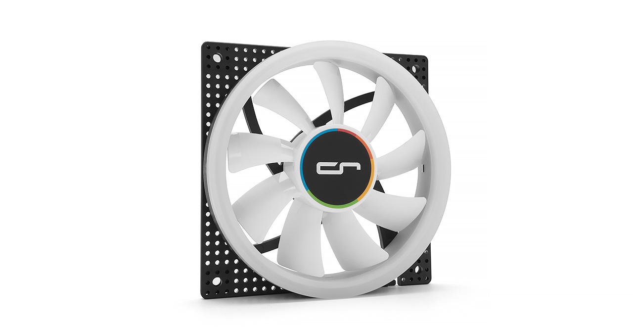 CRYORIG Crona X Ventilatore Universale 120mm Bianco - Velocità 400-1700 Giri/min, Rumorosità 16,5-29,7 dB