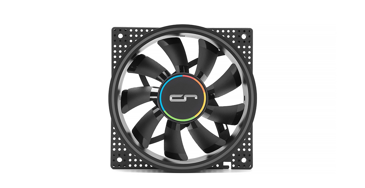 CRYORIG Crona S Ventilatore Universale 120mm Nero - Velocità 400-1700 Giri/min, Rumorosità 16,5-29,7 dB
