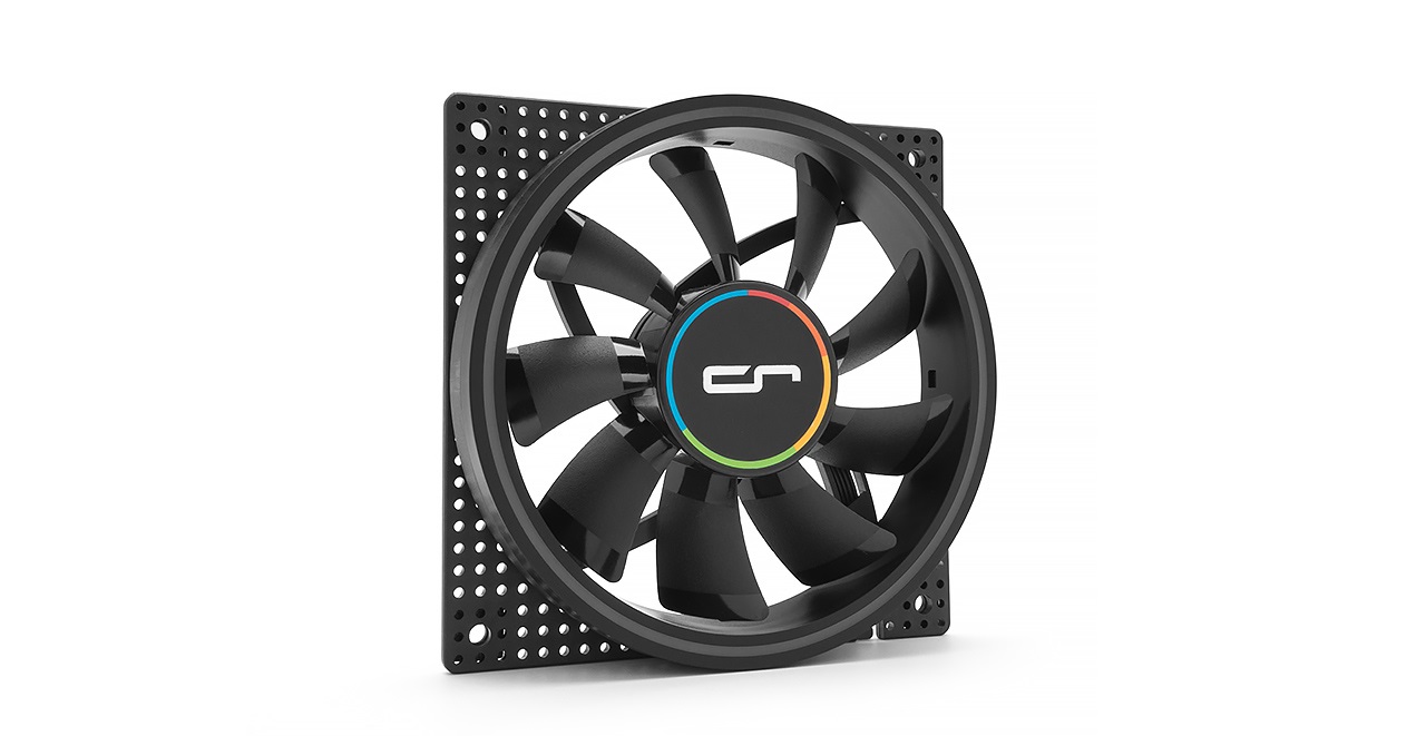 CRYORIG Crona S Ventilatore Universale 120mm Nero - Velocità 400-1700 Giri/min, Rumorosità 16,5-29,7 dB
