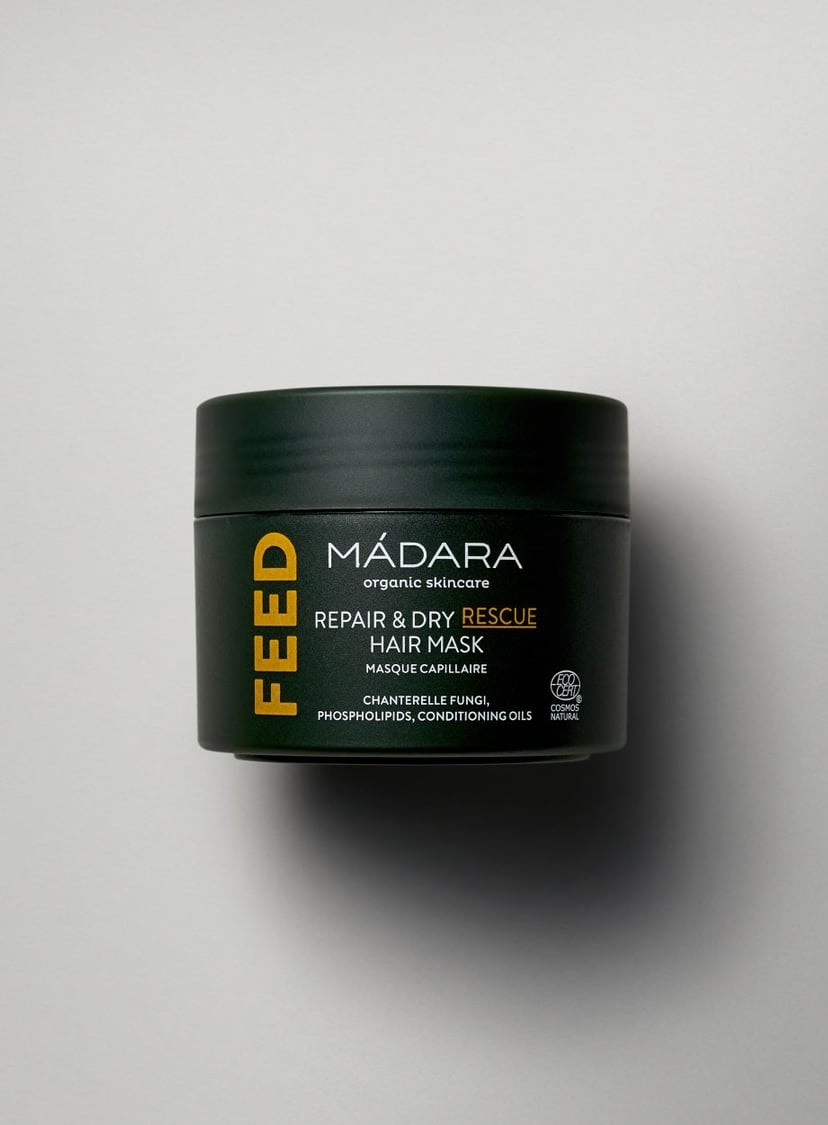 MÁDARA Feed Repair & Dry Rescue Hair Mask 180ml - Maschera per capelli nutriente e ristrutturante per donna