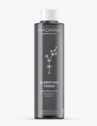 MÁDARA Clarifying Toner 200 ml - Tonico per il viso per pelli miste e grasse, effetto chiarificatore e astringente