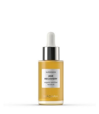 MÁDARA Superseed Olio Viso Antietà Recupero 30 ml - Nutriente, Rigenerante, per Pelli Mature e Stanche con 10 Oli Secchi Rari