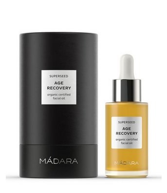 MÁDARA Superseed Olio Viso Antietà Recupero 30 ml - Nutriente, Rigenerante, per Pelli Mature e Stanche con 10 Oli Secchi Rari