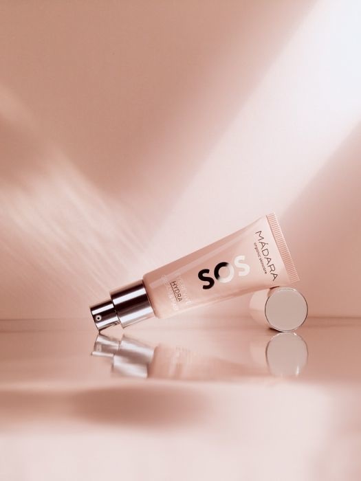 MÁDARA SOS Eye Revive - Crema e Maschera Idratante per Contorno Occhi, 20 ml