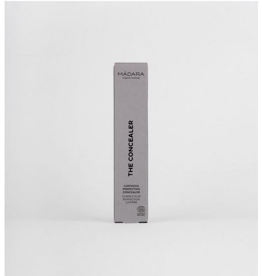MÁDARA The Concealer #35 Honey - Correttore Luminante 4 ml con Acido Ialuronico e Minerali, Vegan e Ecocert