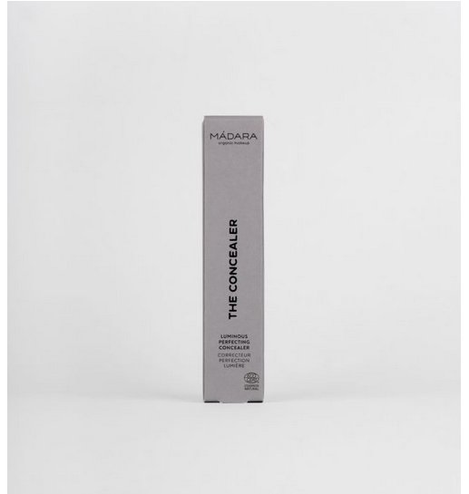 MÁDARA The Concealer 15 Vanilla - Correttore occhi 4 ml con Acido Ialuronico e Minerali, Vegan e Certificato Ecocert