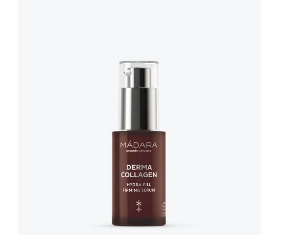 MÁDARA Derma Collagen Siero Viso Rassodante 30 ml - Idratante con Peptidi Naturali e Acido Ialuronico