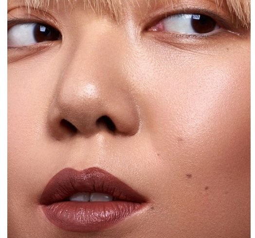 MÁDARA Velvet Wear Matte Cream Lipstick 3.8 g - 35 Dark Nude, Texture Velvety, Ultra-spreadable, Comfortevole, Satin Finish, con Olio di Semi di Mirtillo e Burro di Karité, Vegan