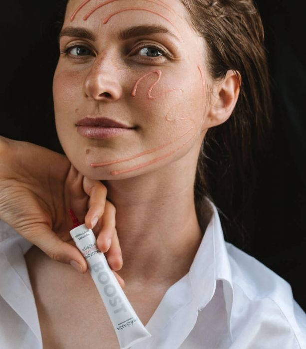 MÁDARA Hyaluronic Collagen Booster Siero Viso 25 ml - Idratante con Acido Ialuronico Naturale