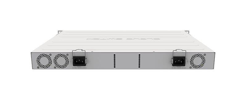 Mikrotik CRS354-48G-4S 2Q RM Switch di Rete Gestito L2 con 48 Porte Gigabit Ethernet, 4 Porte SFP , 2 Porte QSFP , Montaggio Rack, Alimentazione Ridondante, Grigio