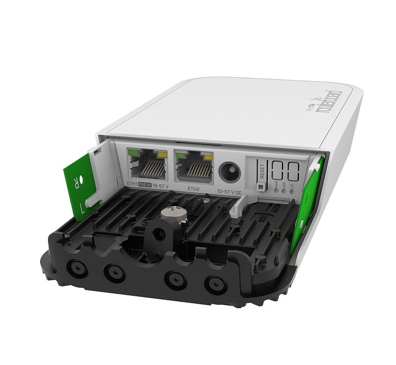 Mikrotik wAP ac LTE Kit - Access Point WLAN 867 Mbit/s Bianco con Supporto Power over Ethernet (PoE) - Modello RBWAPGR-5HACD2HND&R11E-LTE