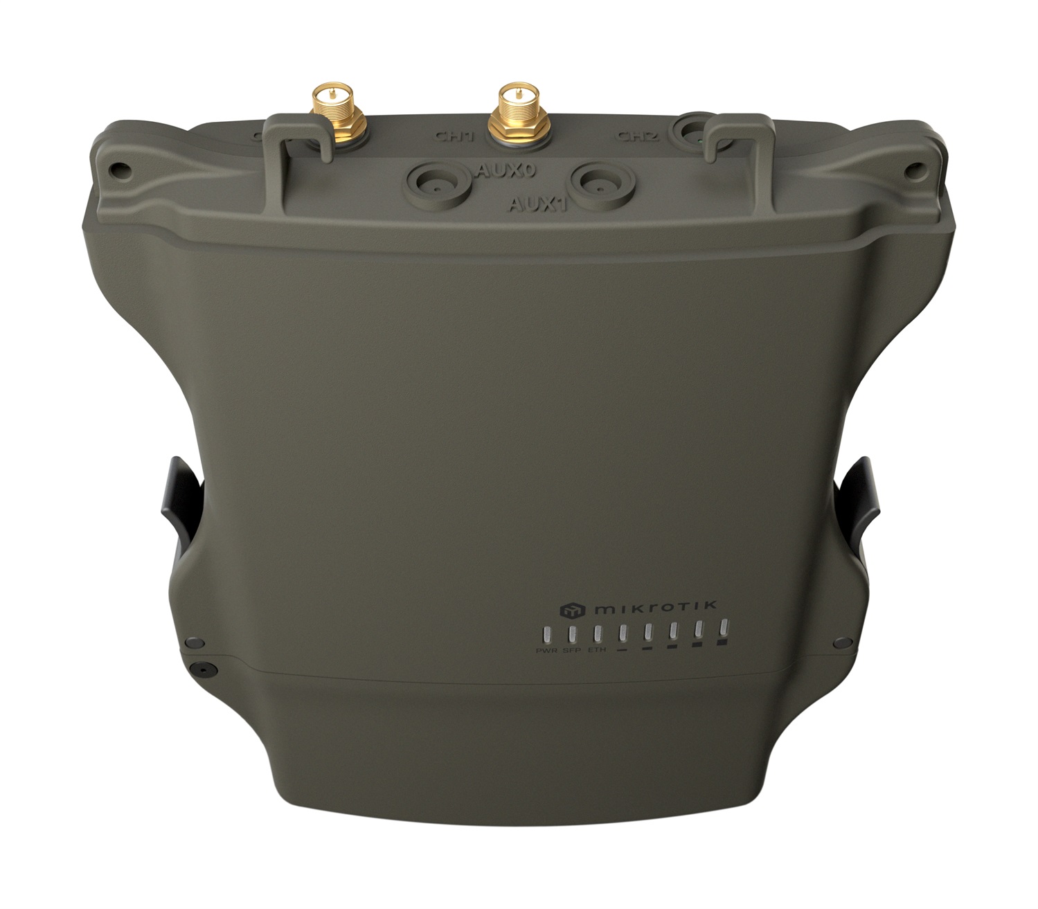 Mikrotik NetMetal ax - Punto d'Accesso WiFi 6 Long Range Outdoor - Nero, Supporto Power over Ethernet (PoE), 2.4/5 GHz, Velocità Ethernet 10/100/1000 Mbit/s