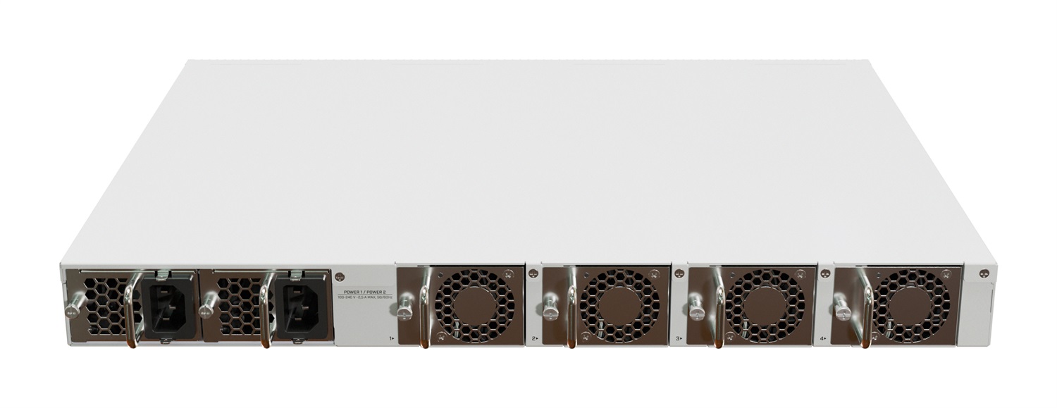 Mikrotik CRS520-4XS-16XQ-RM Switch di Rete Rackmount con 16 Porte QSFP28 100G e 4 Porte SFP28 2.5G