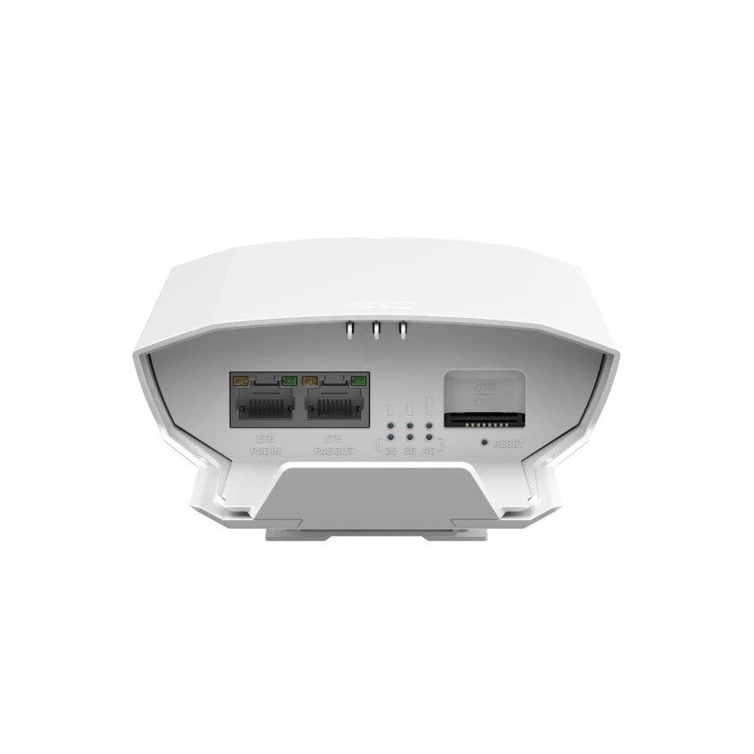 Teltonika OTD140 Router Esterno 4G LTE con PoE, IP55, 2 SIM, Gigabit Ethernet, Bianco