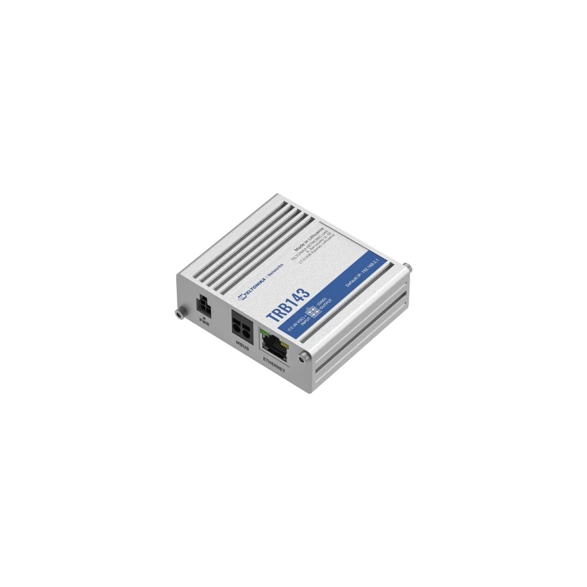 Teltonika TRB143 Gateway LTE Cat 4 Ethernet - 10/100/1000 Mbit/s, IP30, Antenna Esterno, Alluminio